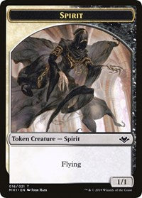 Spirit // Golem Double-Sided Token [Modern Horizons Tokens] | Fandemonia Ltd