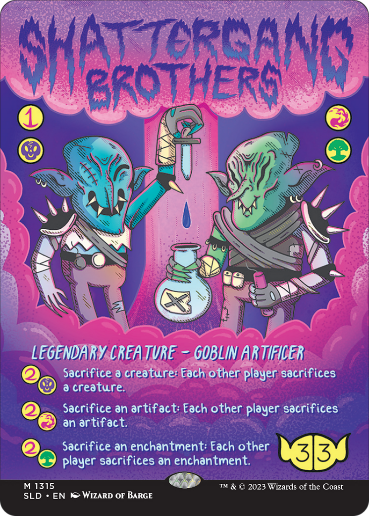 Shattergang Brothers (Rainbow Foil) [Secret Lair Drop Series] | Fandemonia Ltd