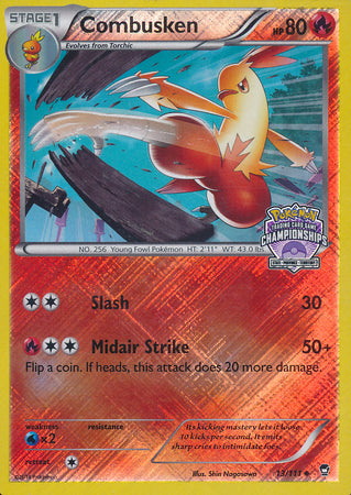 Combusken (13/111) (Championship Promo) [XY: Furious Fists] | Fandemonia Ltd