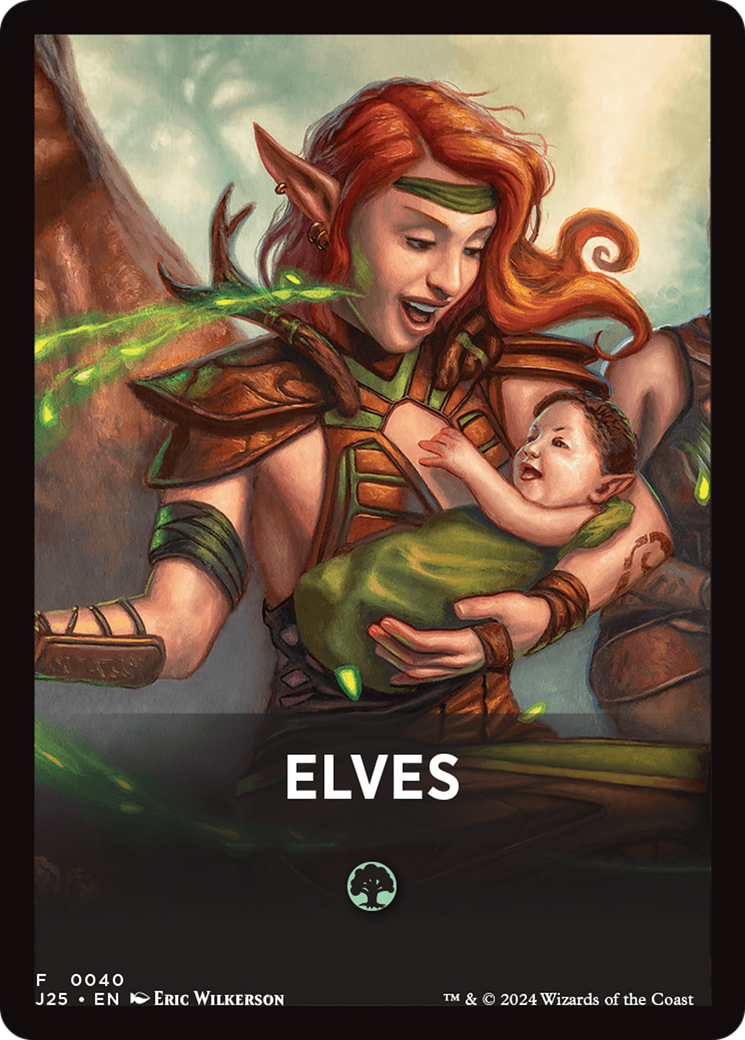 Elves Theme Card [Foundations Jumpstart Front Cards] | Fandemonia Ltd