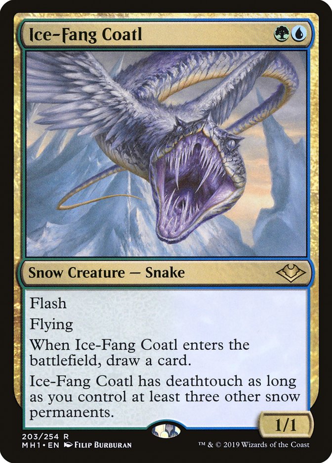 Ice-Fang Coatl [Modern Horizons] | Fandemonia Ltd