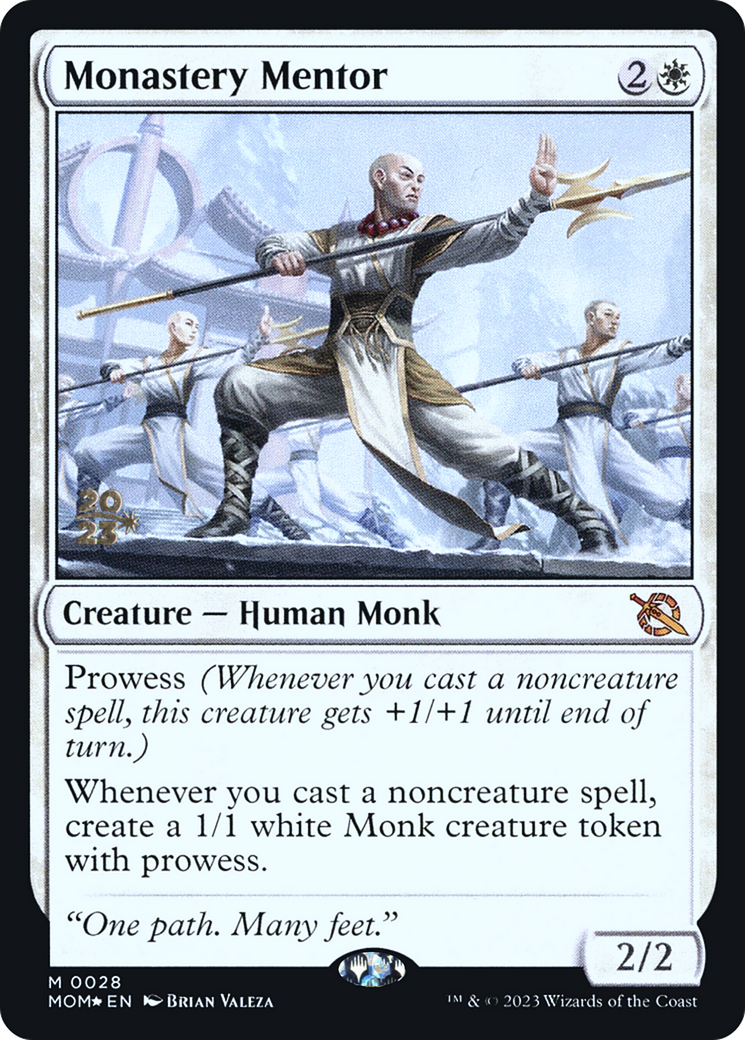 Monastery Mentor [March of the Machine Prerelease Promos] | Fandemonia Ltd