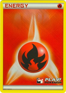 Fire Energy (2011 Play Pokemon Promo) [League & Championship Cards] | Fandemonia Ltd