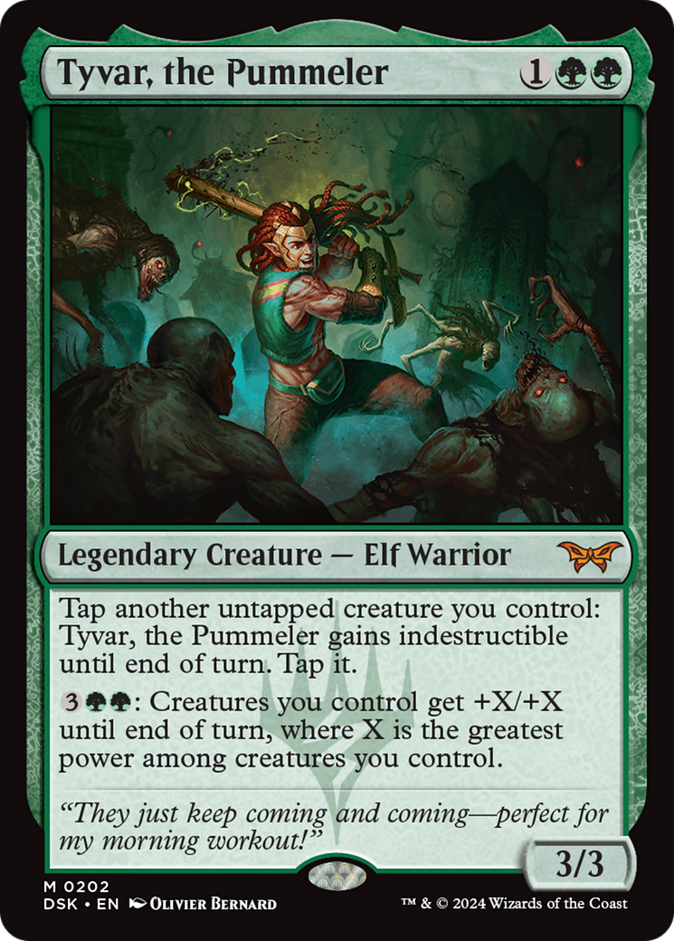 Tyvar, the Pummeler [Duskmourn: House of Horror] | Fandemonia Ltd