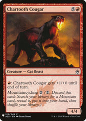 Chartooth Cougar [Mystery Booster] | Fandemonia Ltd