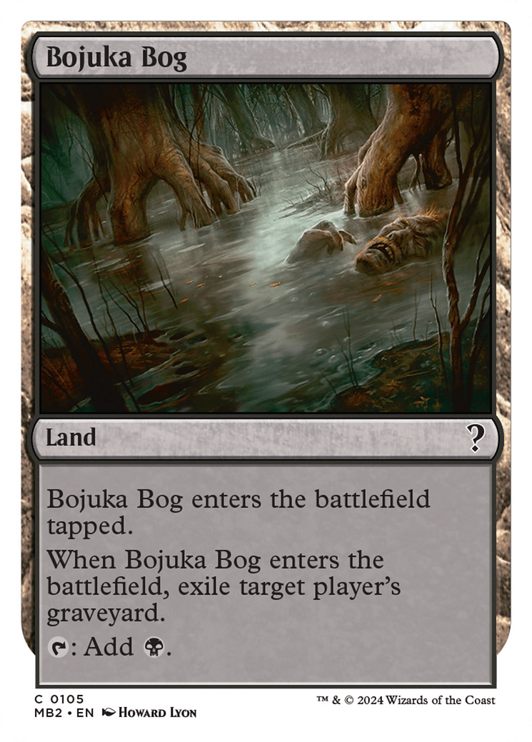 Bojuka Bog (White Border) [Mystery Booster 2] | Fandemonia Ltd