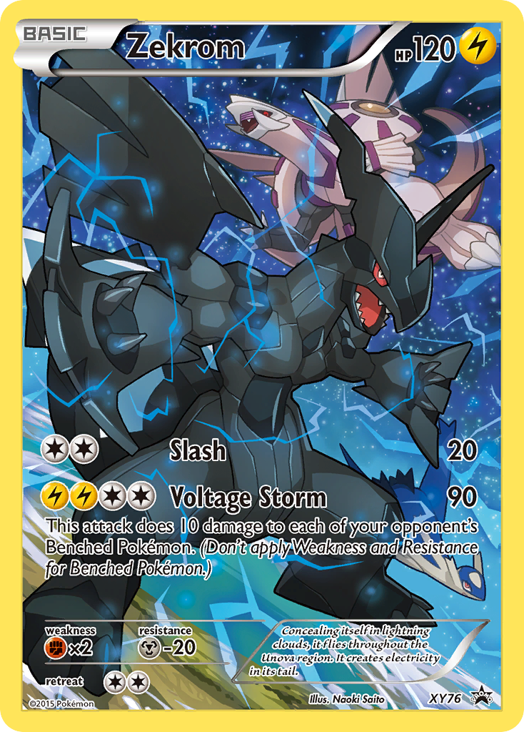 Zekrom (XY76) [XY: Black Star Promos] | Fandemonia Ltd