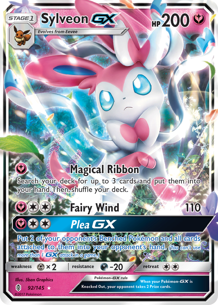 Sylveon GX (92/145) [Sun & Moon: Guardians Rising] | Fandemonia Ltd