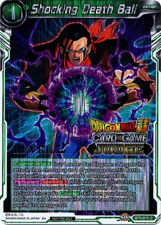 Shocking Death Ball (Level 2) (BT5-075) [Judge Promotion Cards] | Fandemonia Ltd