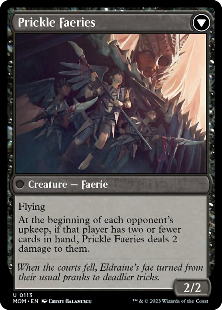 Invasion of Eldraine // Prickle Faeries [March of the Machine] | Fandemonia Ltd