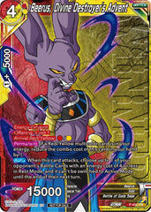 Beerus, Divine Destroyer's Advent (Winner) (P-452) [Tournament Promotion Cards] | Fandemonia Ltd