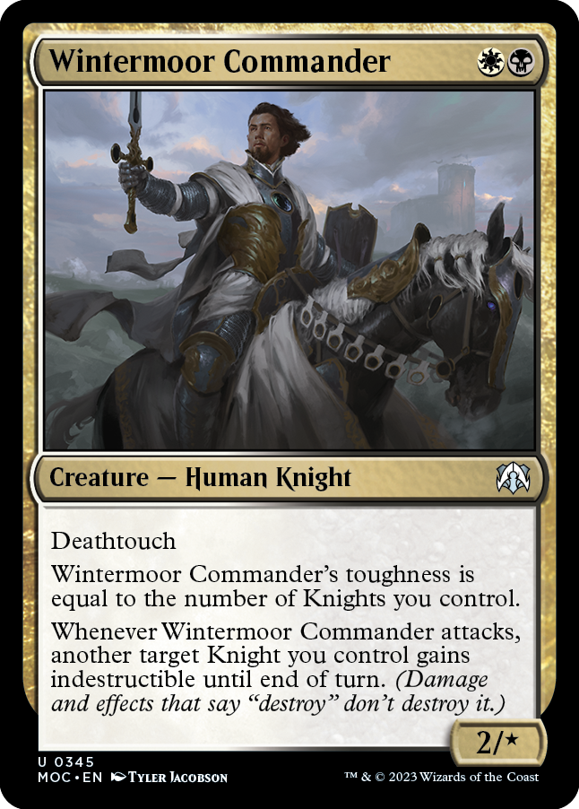 Wintermoor Commander [March of the Machine Commander] | Fandemonia Ltd