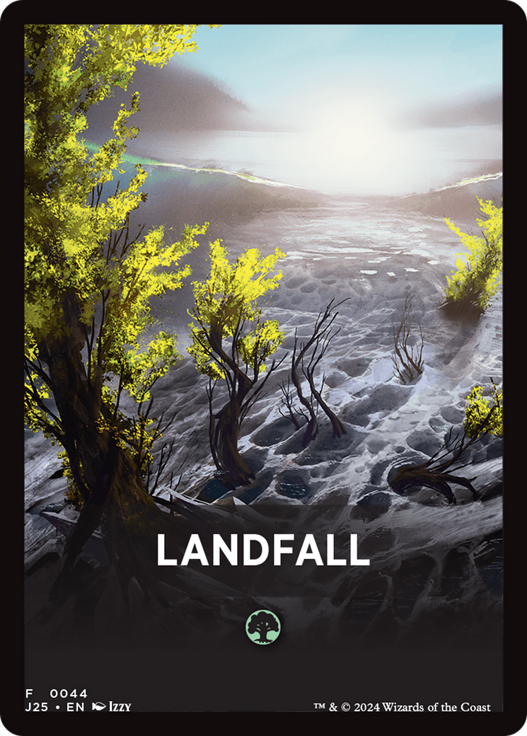 Landfall Theme Card [Foundations Jumpstart Front Cards] | Fandemonia Ltd