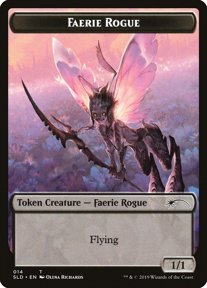 Faerie Rogue Token (014) [Secret Lair Drop Series] | Fandemonia Ltd