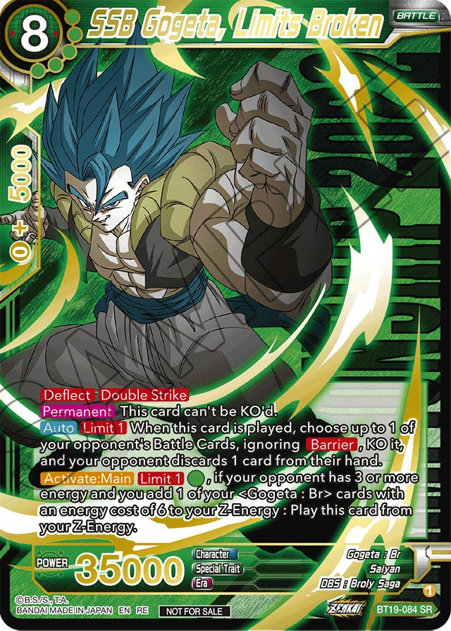 SSB Gogeta, Limits Broken (Championship 2022) (BT19-084) [Promotion Cards] | Fandemonia Ltd