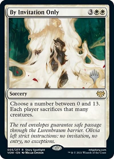 By Invitation Only (Promo Pack) [Innistrad: Crimson Vow Promos] | Fandemonia Ltd