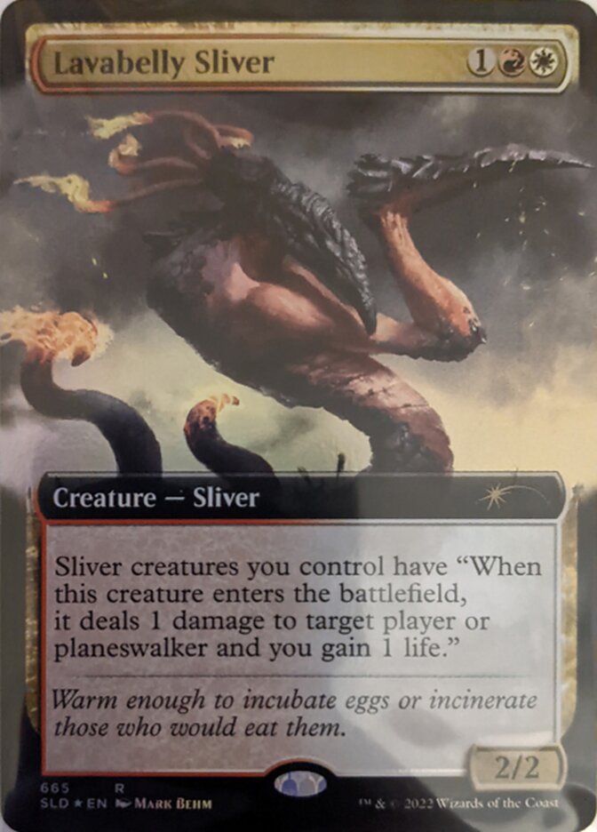 Lavabelly Sliver (Extended Art) [Secret Lair Drop Promos] | Fandemonia Ltd