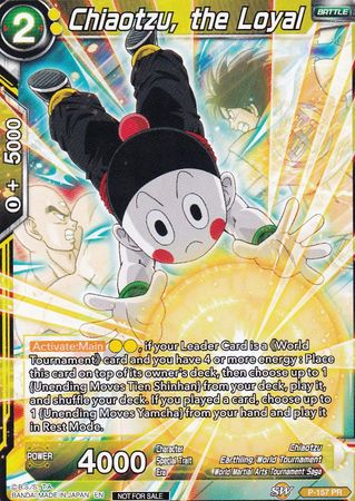 Chiaotzu, the Loyal (Power Booster: World Martial Arts Tournament) (P-157) [Promotion Cards] | Fandemonia Ltd