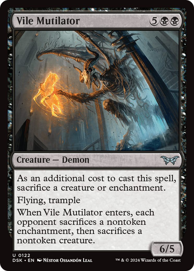 Vile Mutilator [Duskmourn: House of Horror] | Fandemonia Ltd