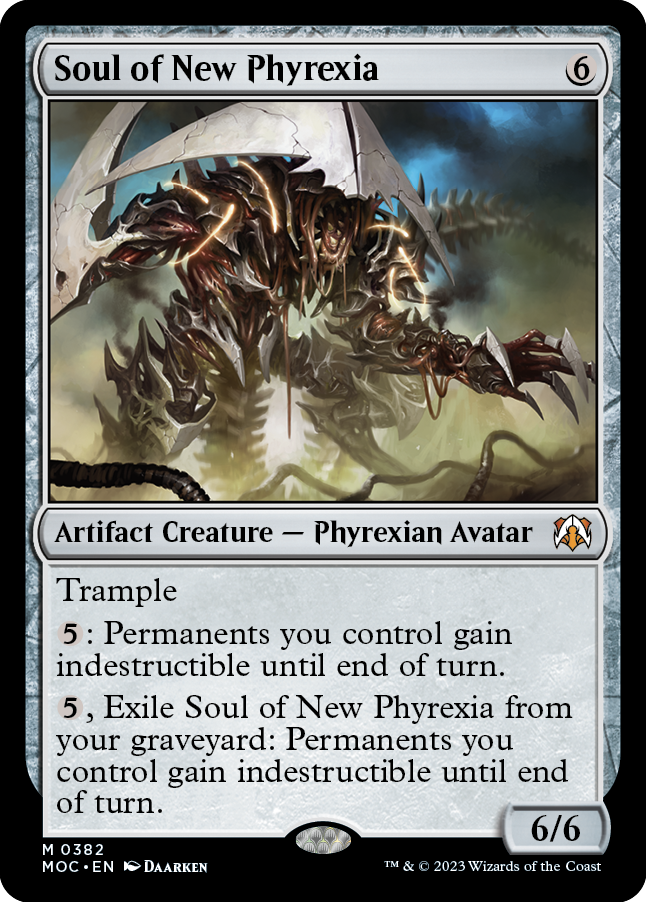 Soul of New Phyrexia [March of the Machine Commander] | Fandemonia Ltd