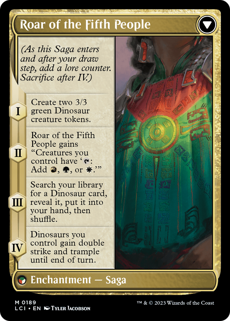 Huatli, Poet of Unity // Roar of the Fifth People [The Lost Caverns of Ixalan] | Fandemonia Ltd