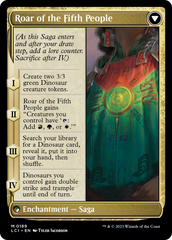 Huatli, Poet of Unity // Roar of the Fifth People [The Lost Caverns of Ixalan] | Fandemonia Ltd