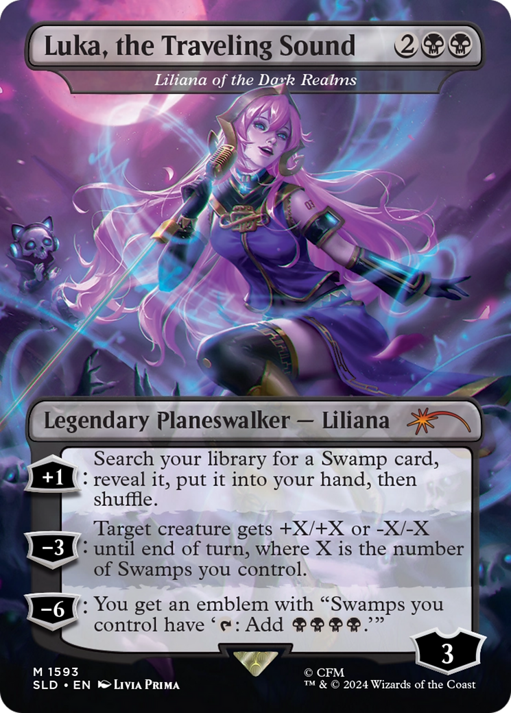 Luka, the Traveling Sound - Liliana of the Dark Realms [Secret Lair Drop Series] | Fandemonia Ltd