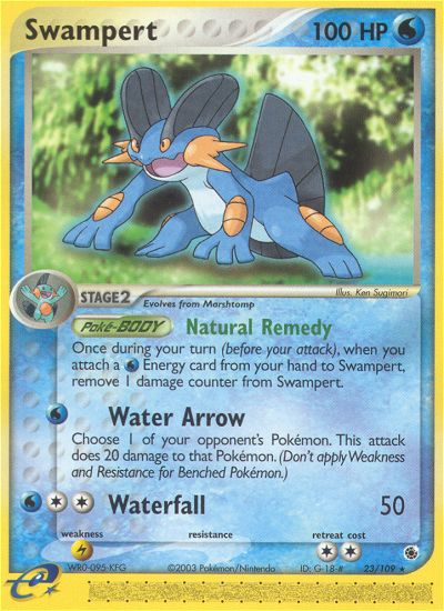 Swampert (23/109) [EX: Ruby & Sapphire] | Fandemonia Ltd