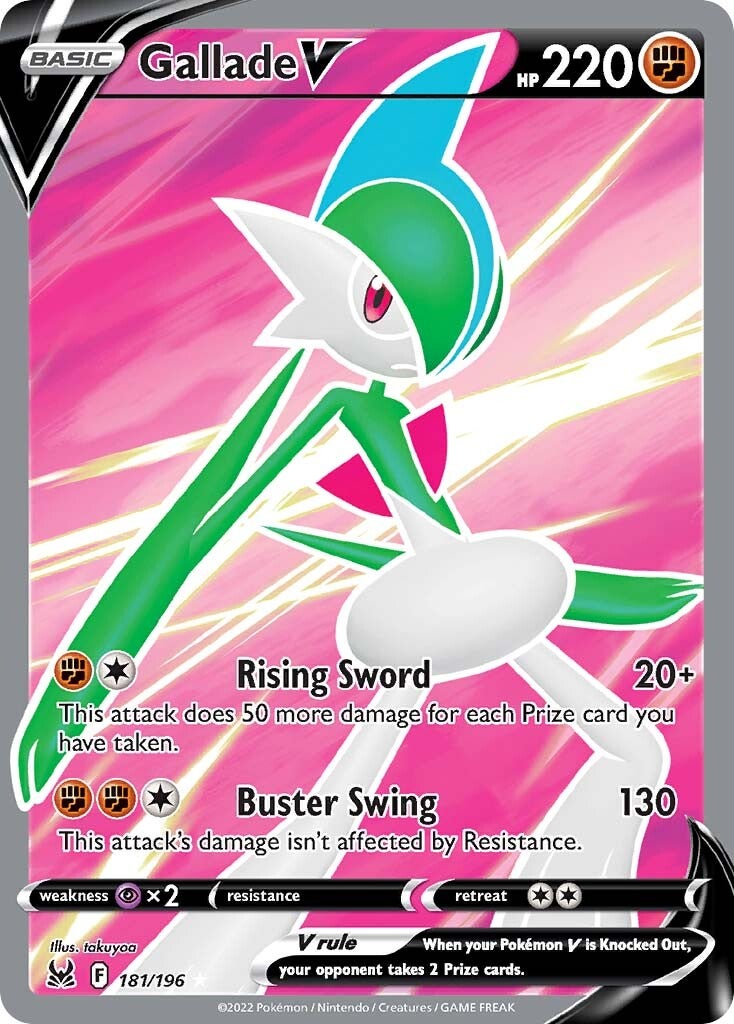 Gallade V (181/196) [Sword & Shield: Lost Origin] | Fandemonia Ltd