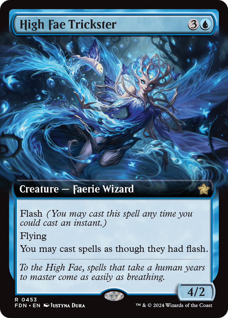 High Fae Trickster (Extended Art) [Foundations] | Fandemonia Ltd