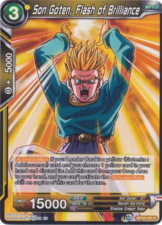 Son Goten, Flash of Brilliance (BT10-101) [Rise of the Unison Warrior 2nd Edition] | Fandemonia Ltd