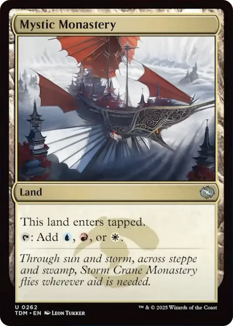 Mystic Monastery [Tarkir: Dragonstorm] | Fandemonia Ltd