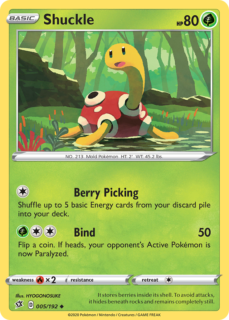 Shuckle (005/192) [Sword & Shield: Rebel Clash] | Fandemonia Ltd