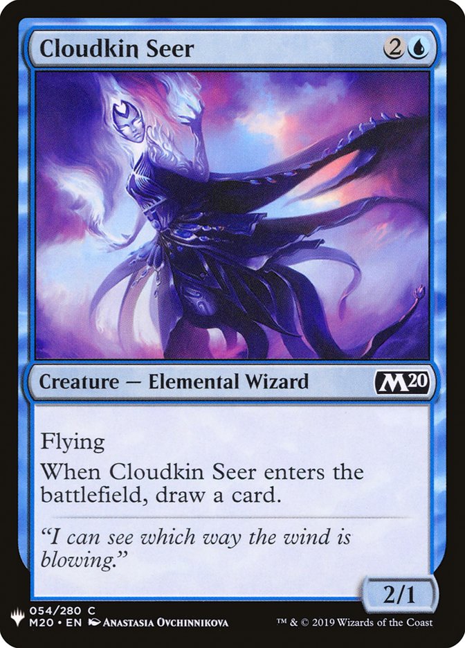 Cloudkin Seer [Mystery Booster] | Fandemonia Ltd