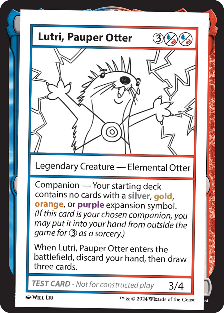 Lutri, Pauper Otter [Mystery Booster 2 Playtest Cards] | Fandemonia Ltd