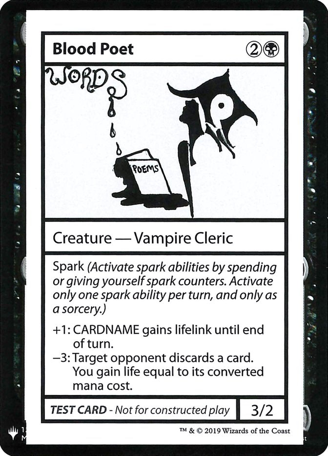 Blood Poet [Mystery Booster Playtest Cards] | Fandemonia Ltd