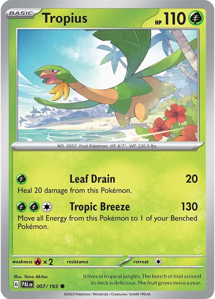 Tropius (007/193) [Scarlet & Violet: Paldea Evolved] | Fandemonia Ltd