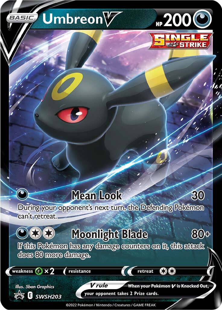 Umbreon V (SWSH203) [Sword & Shield: Black Star Promos] | Fandemonia Ltd