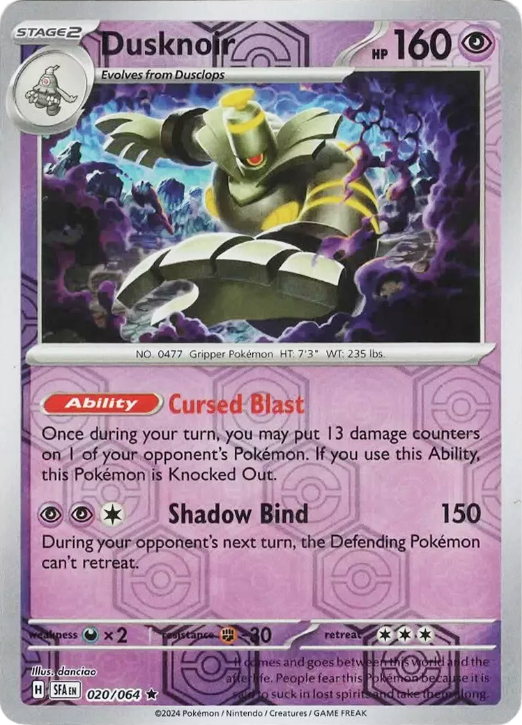 Dusknoir (020/064) [Scarlet & Violet: Shrouded Fable] | Fandemonia Ltd