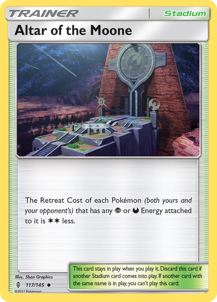 Altar of the Moone (117/145) [Sun & Moon: Guardians Rising] | Fandemonia Ltd