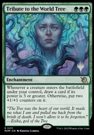 Tribute to the World Tree (Promo Pack) [March of the Machine Promos] | Fandemonia Ltd