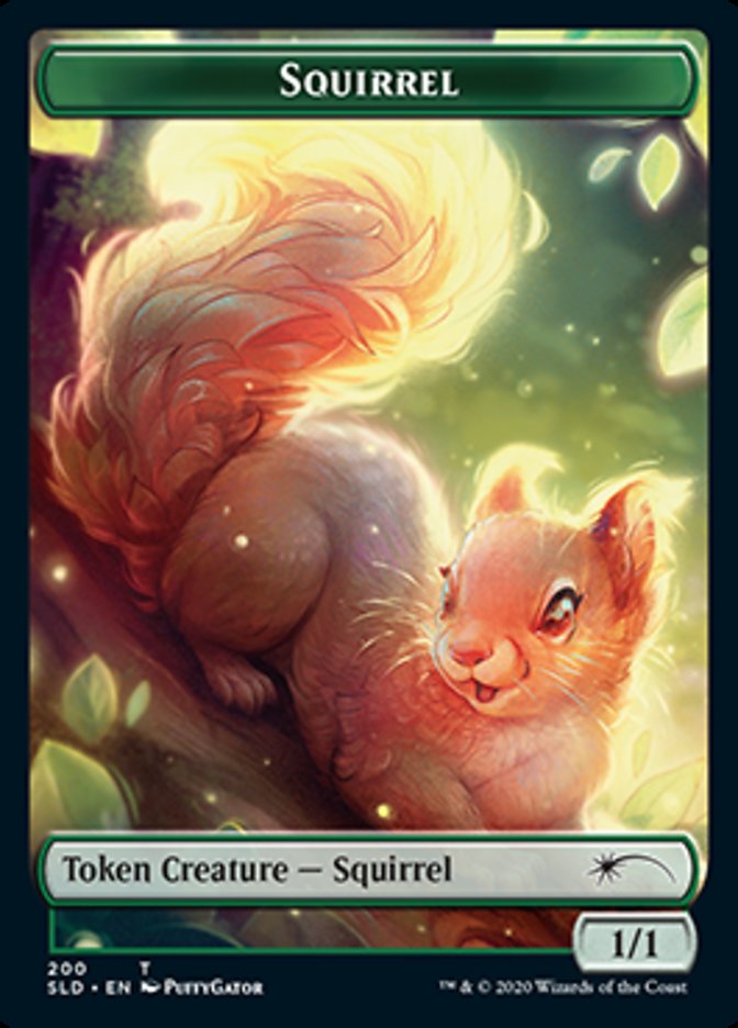 Squirrel Token [Secret Lair Drop Series] | Fandemonia Ltd