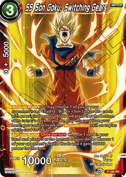 SS Son Goku, Switching Gears (P-295) [Tournament Promotion Cards] | Fandemonia Ltd