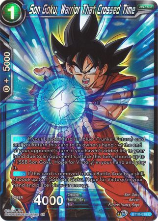 Son Goku, Warrior That Crossed Time (BT10-038) [Rise of the Unison Warrior 2nd Edition] | Fandemonia Ltd