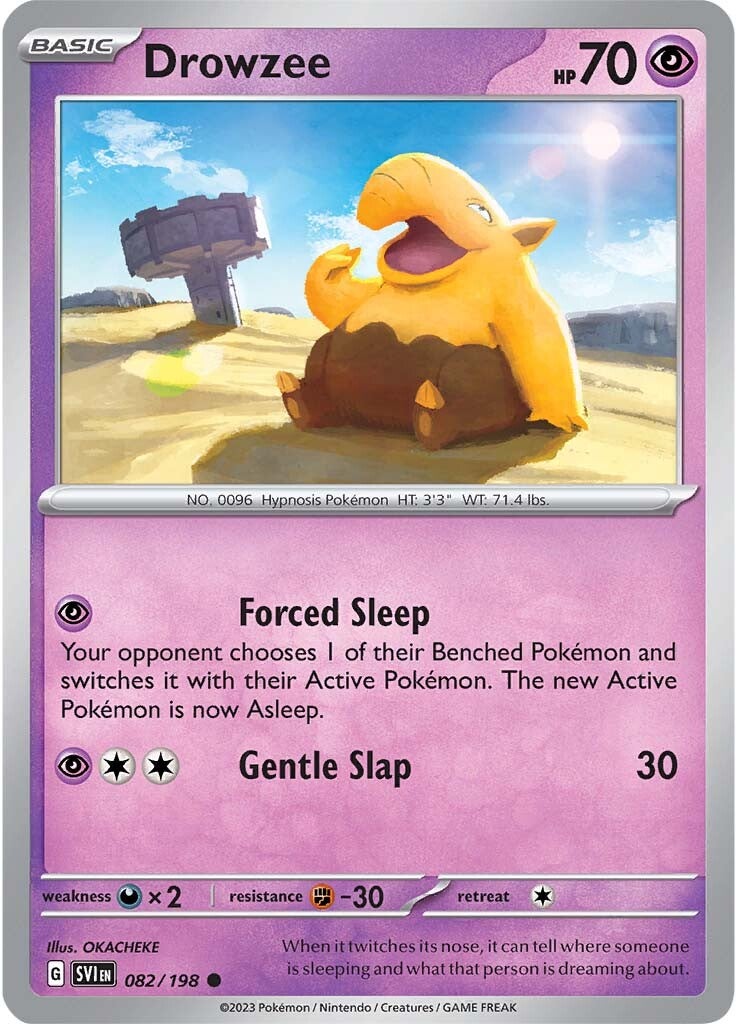 Drowzee (082/198) [Scarlet & Violet: Base Set] | Fandemonia Ltd