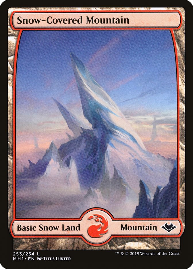 Snow-Covered Mountain [Modern Horizons] | Fandemonia Ltd