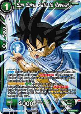 Son Goku, Path to Revival (Unison Warrior Series Boost Tournament Pack Vol. 7) (P-371) [Tournament Promotion Cards] | Fandemonia Ltd