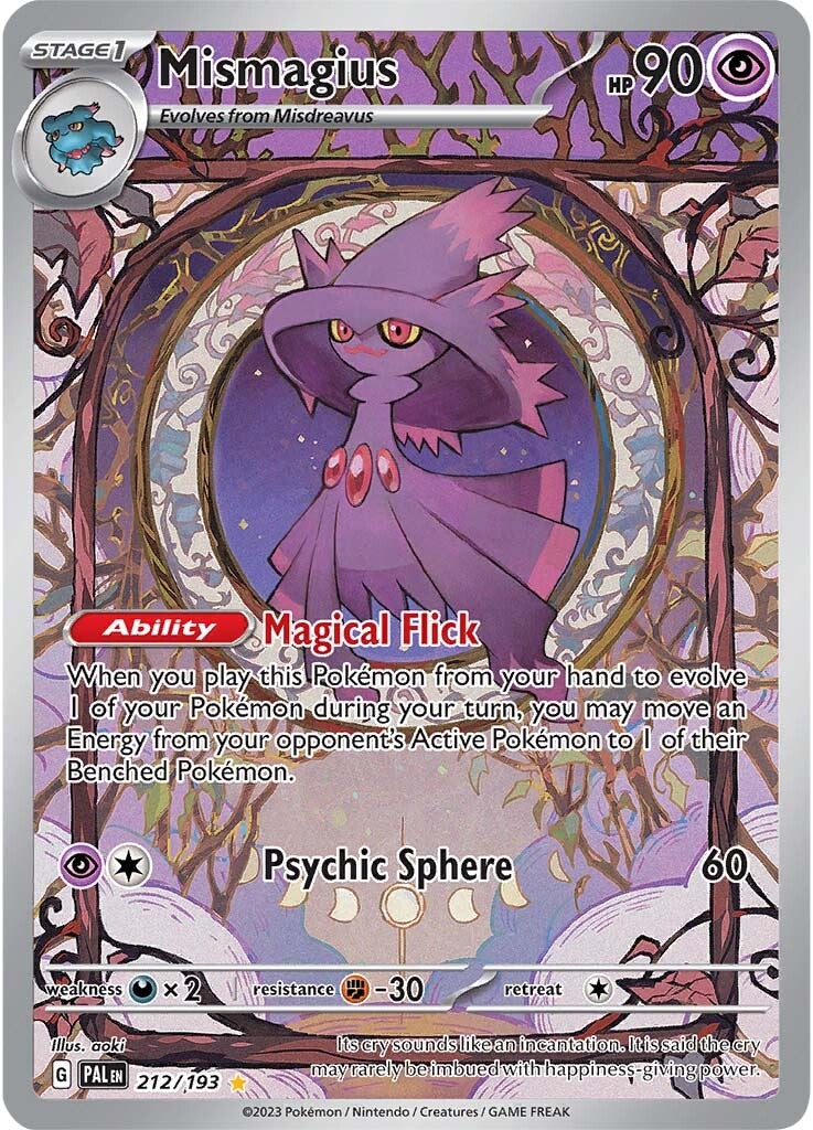 Mismagius (212/193) [Scarlet & Violet: Paldea Evolved] | Fandemonia Ltd