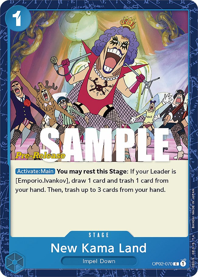 New Kama Land [Paramount War Pre-Release Cards] | Fandemonia Ltd