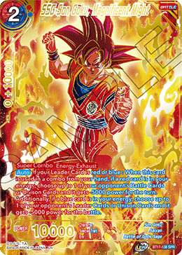 SSG Son Goku, Magnificent Might (SPR) (BT17-138) [Ultimate Squad] | Fandemonia Ltd